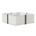 Astro Elba Square 350 Shade in White SHADE ONLY