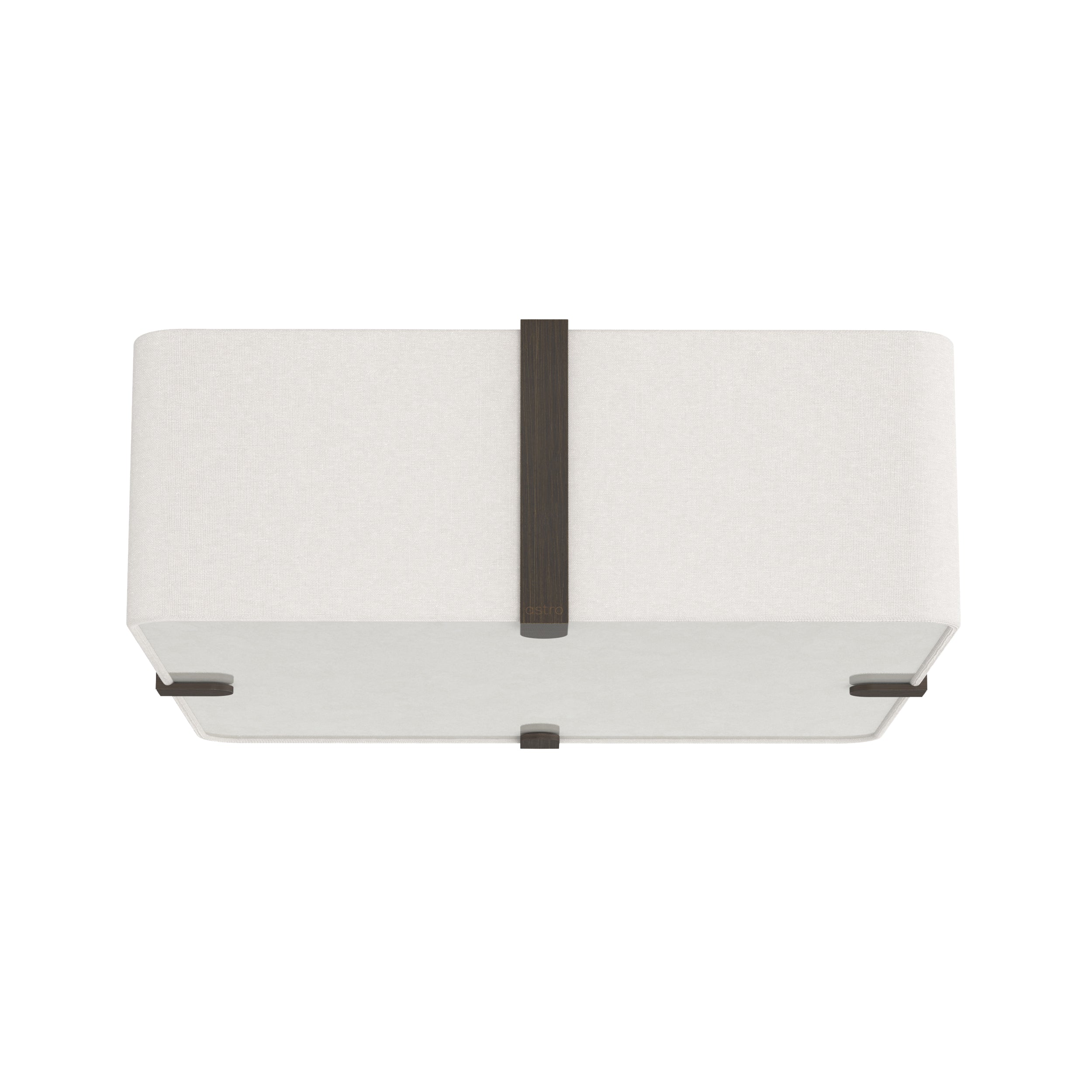 Astro Elba Square 350 Shade in White SHADE ONLY