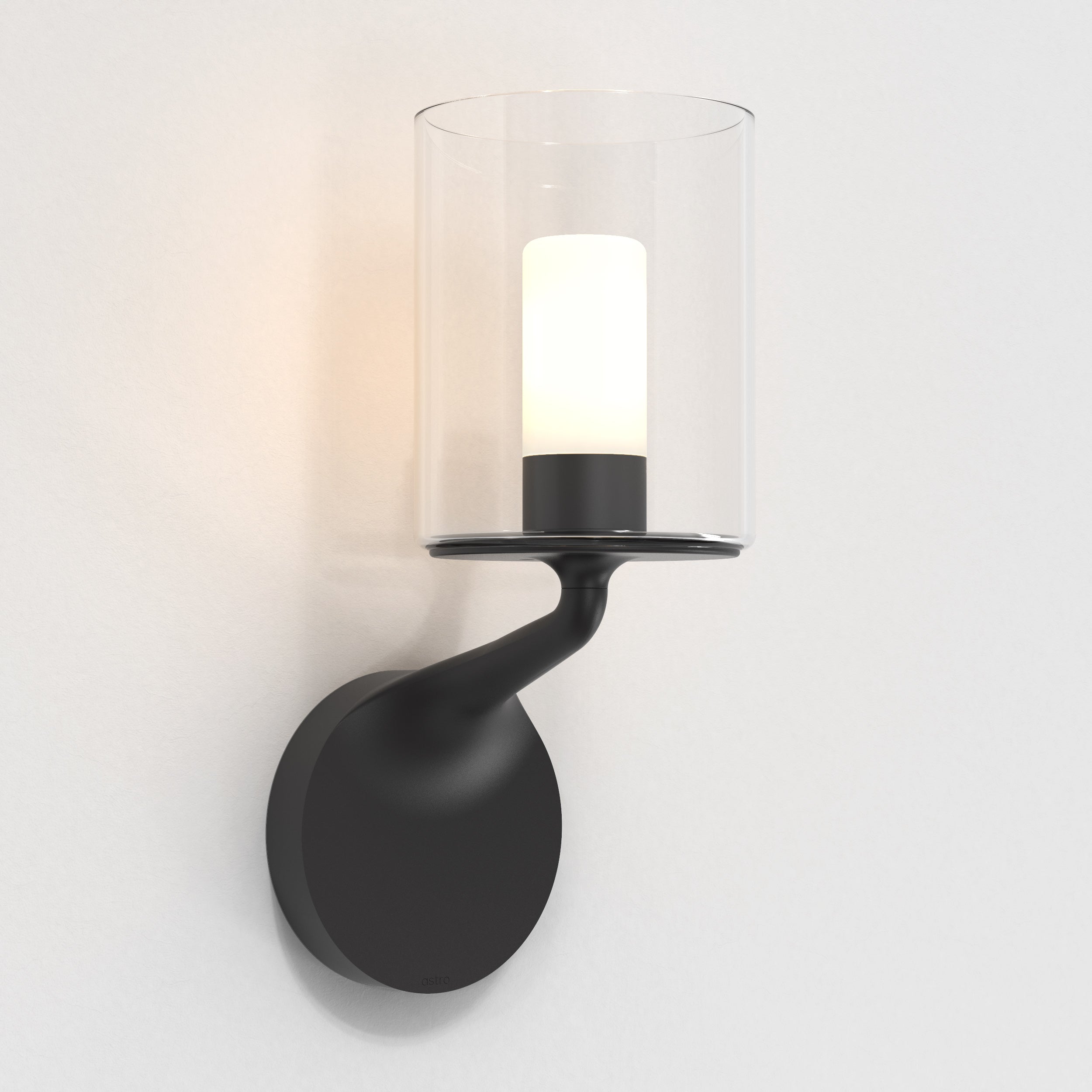 Astro Elena Bathroom Wall Light in Matt Black