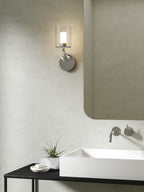 Astro Elena Bathroom Wall Light in Polished Chrome