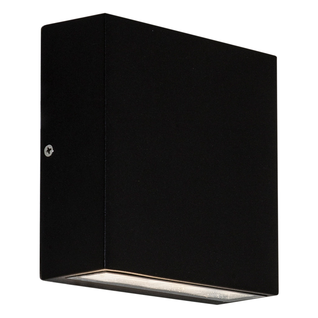 Astro Elis Single Outdoor Wall Light in Textured Black