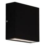 Astro Elis Single Outdoor Wall Light in Textured Black