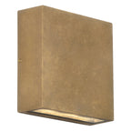 Astro Elis Twin LED Wall Light in Brass