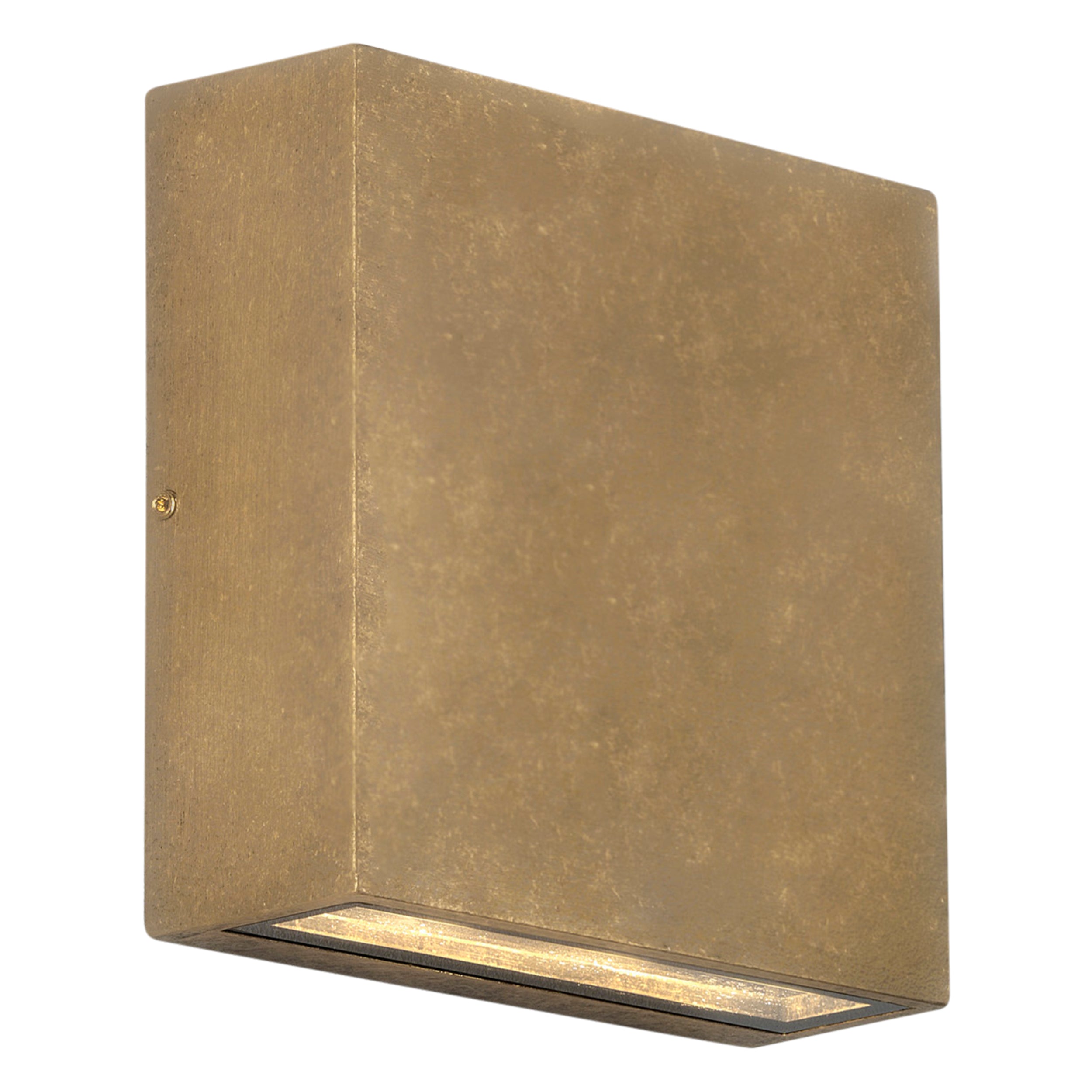 Astro Elis Twin LED Wall Light in Brass