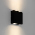 Astro Elis Twin Outdoor Wall Light in Textured Black