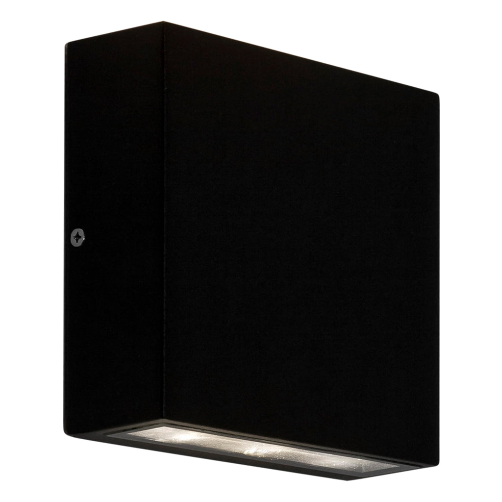 Astro Elis Twin Outdoor Wall Light in Textured Black
