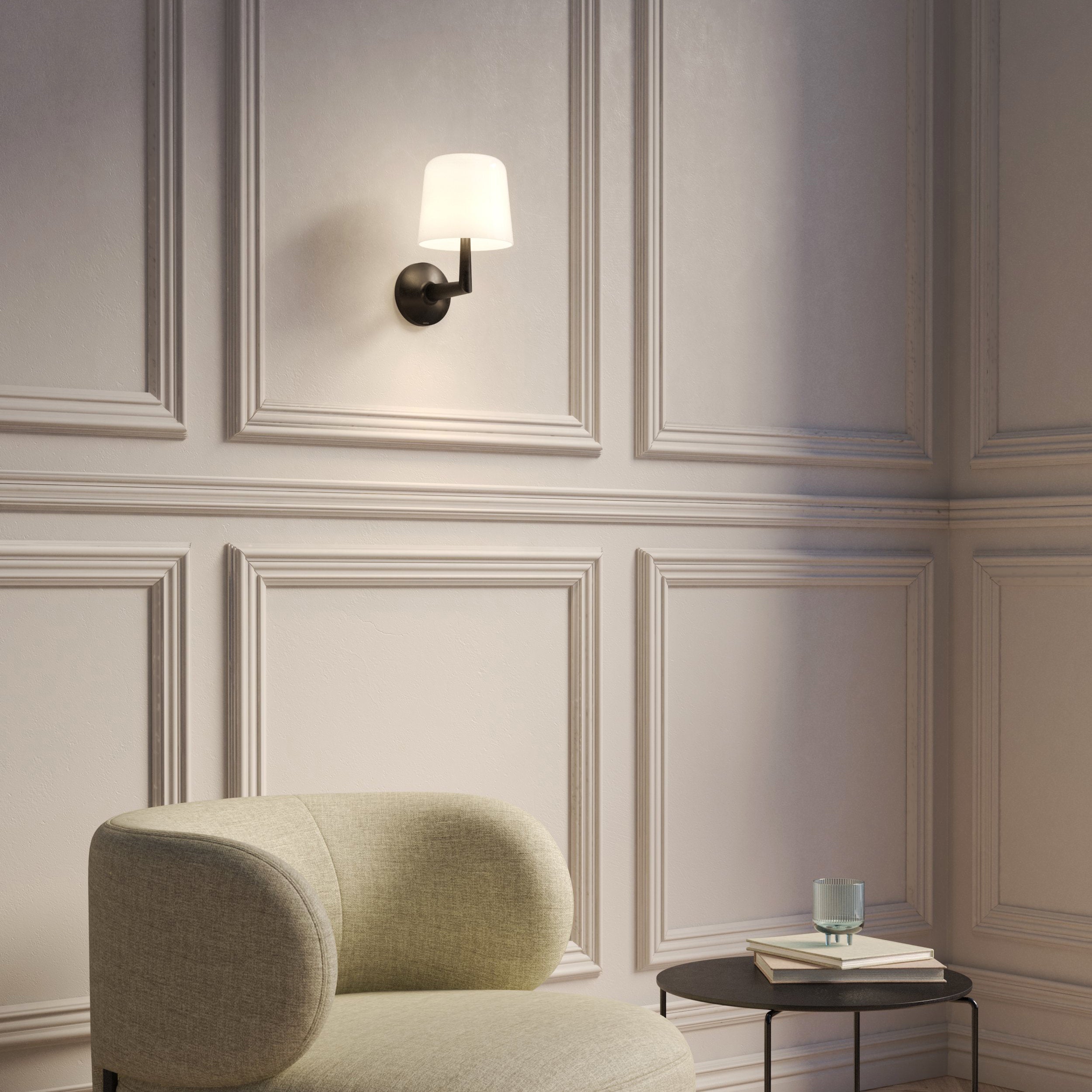 Astro Ella Wall Light in Matt Black