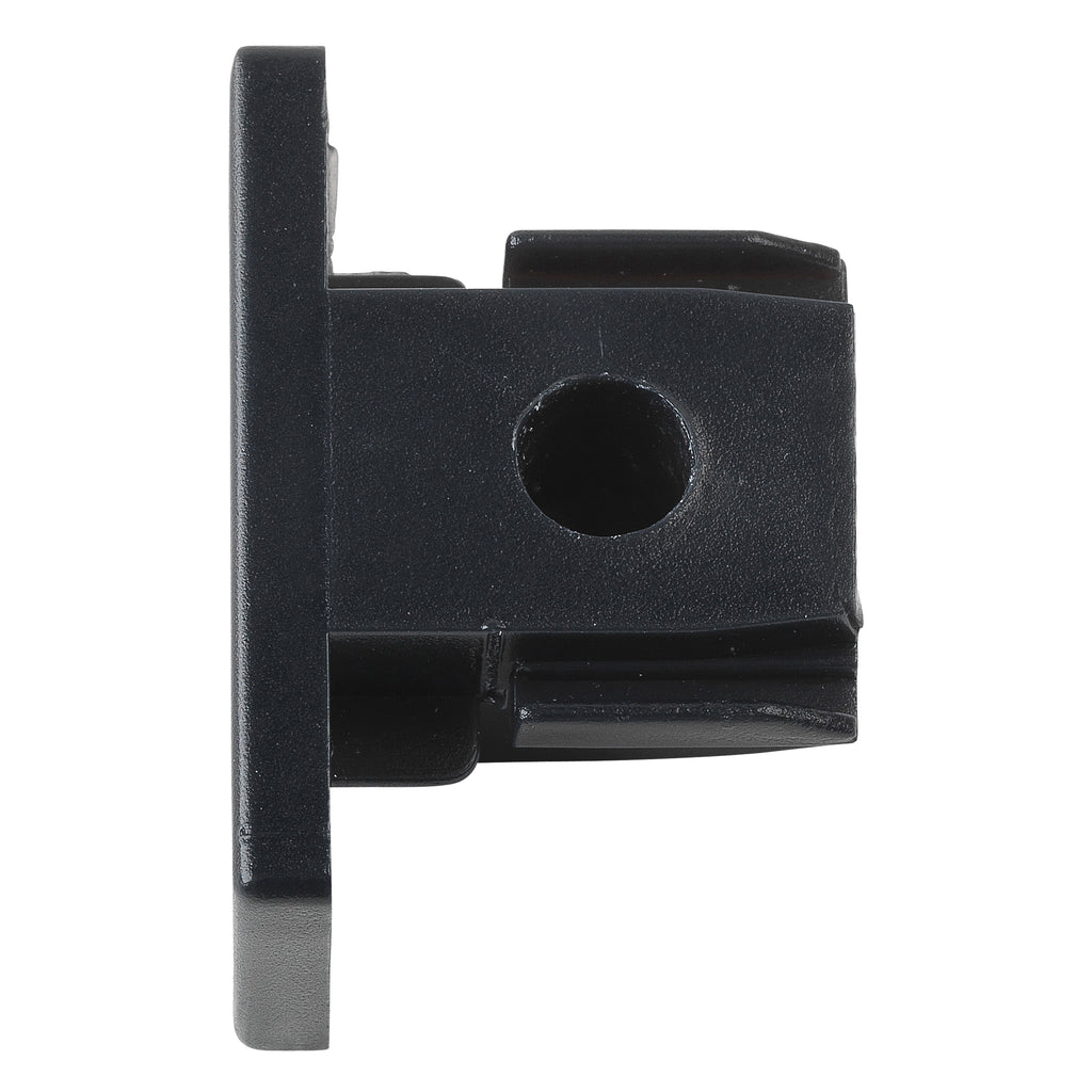 Astro End Cap Track in Matt Black