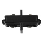 Astro End to End Connector Track in Matt Black