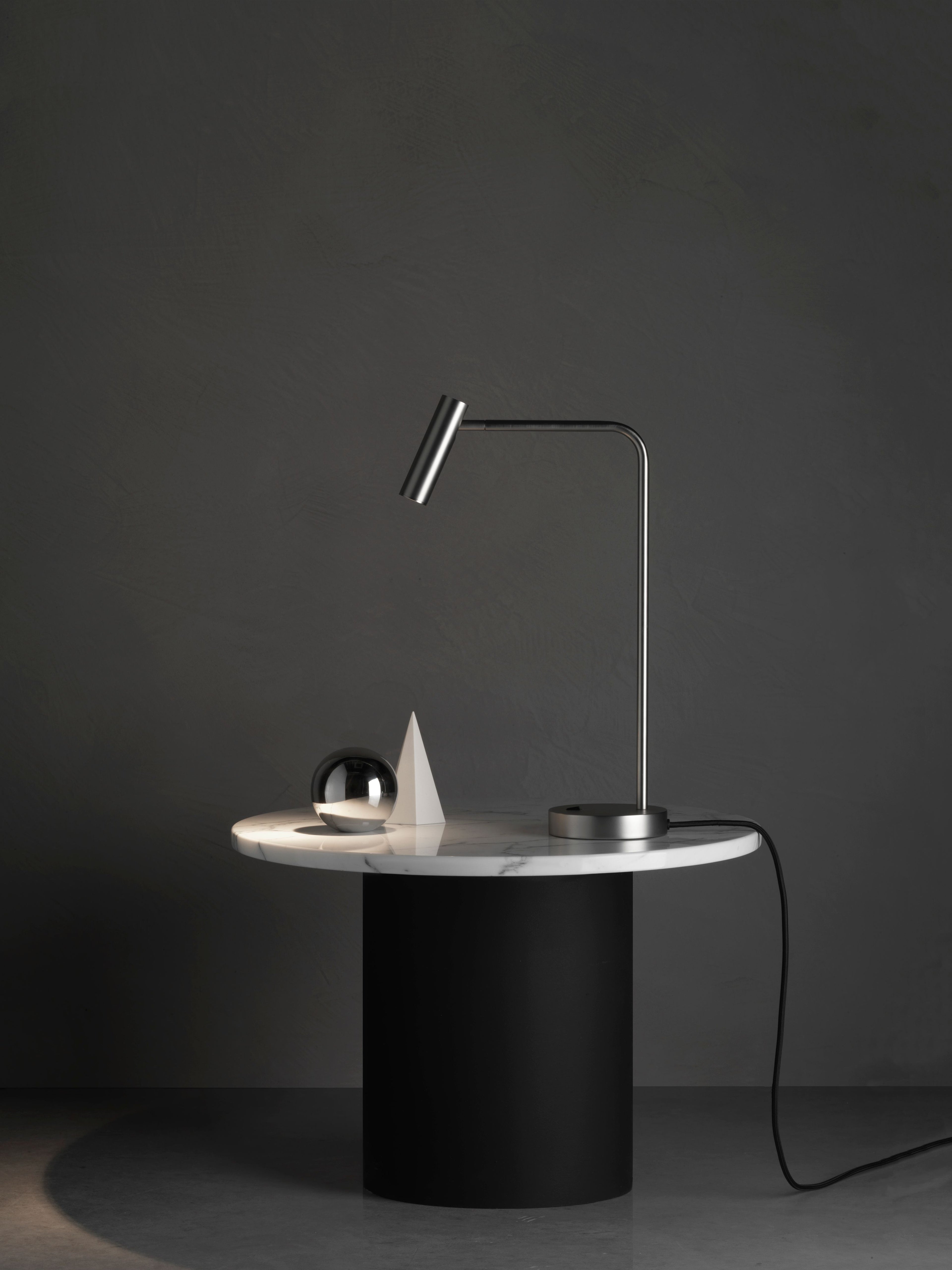 Astro Enna Desk Lamp in Matt Nickel
