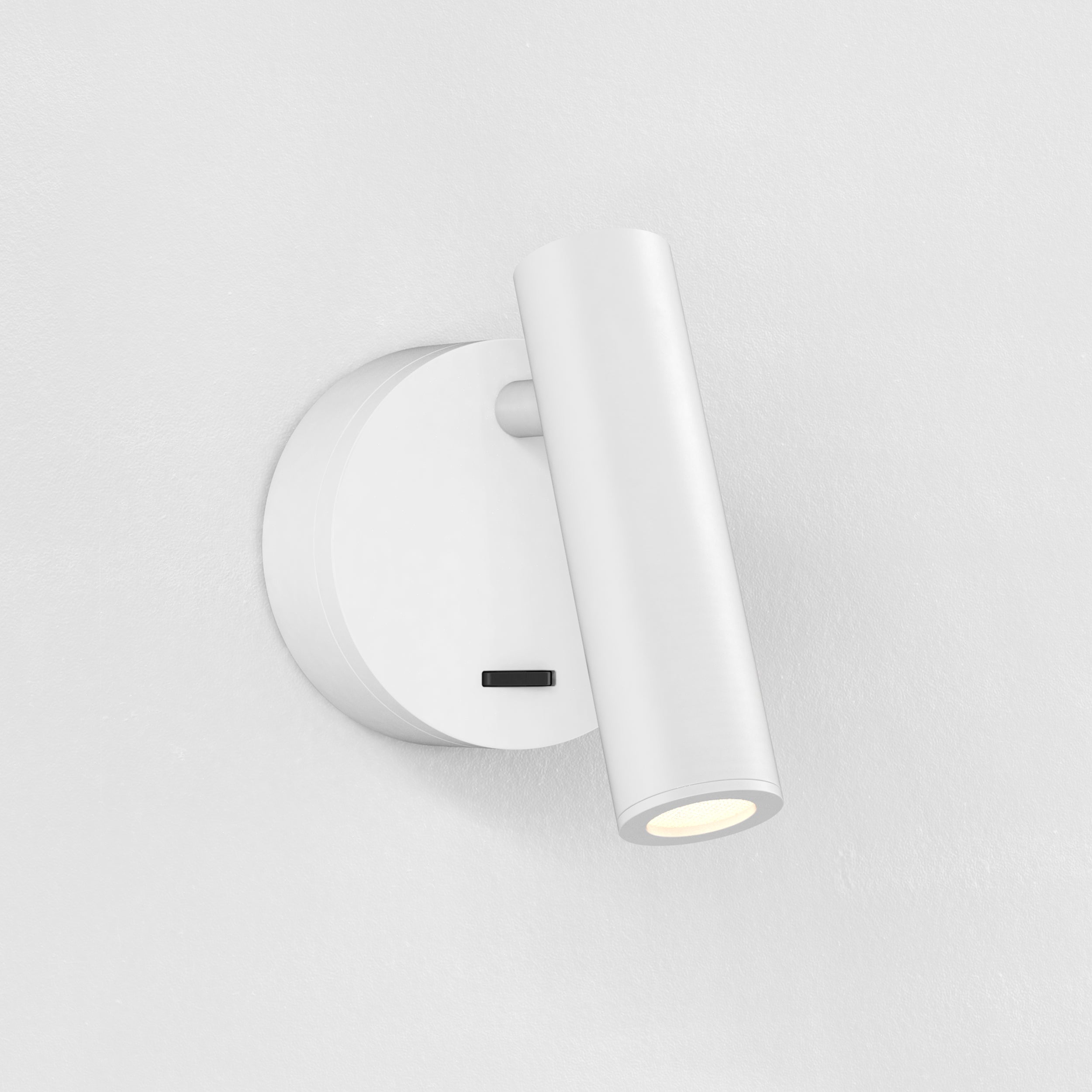 Astro Enna Surface Reading Light in Matt White
