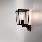 Astro Farringdon Outdoor Wall Light in Textured Black