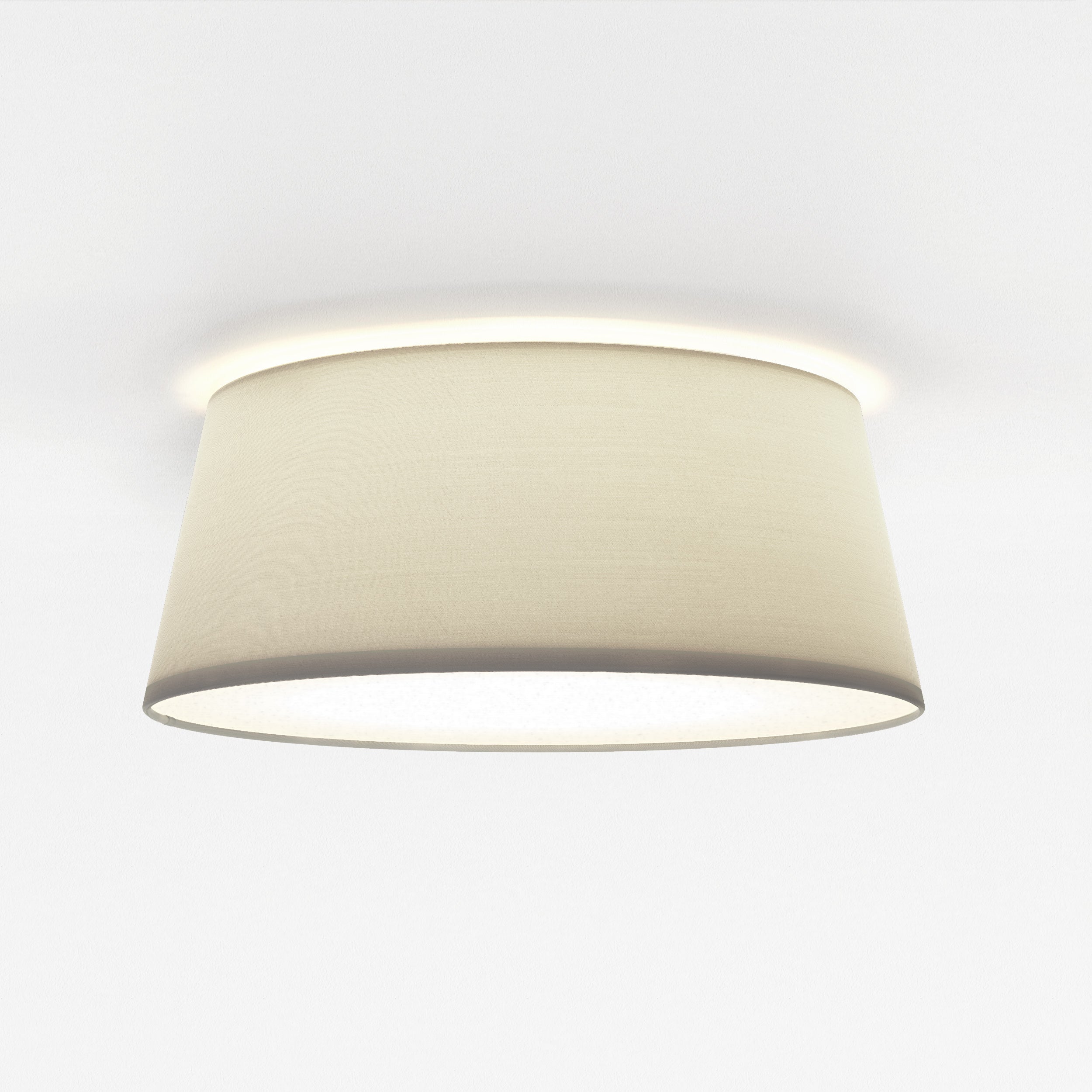 Astro Fife 330 Ceiling Light in Putty Fabric