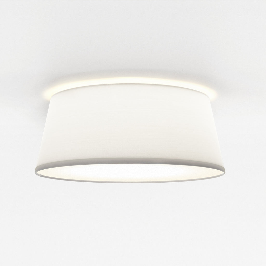 Astro Fife 330 Ceiling Light in White Fabric