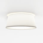 Astro Fife 330 Ceiling Light in White Fabric