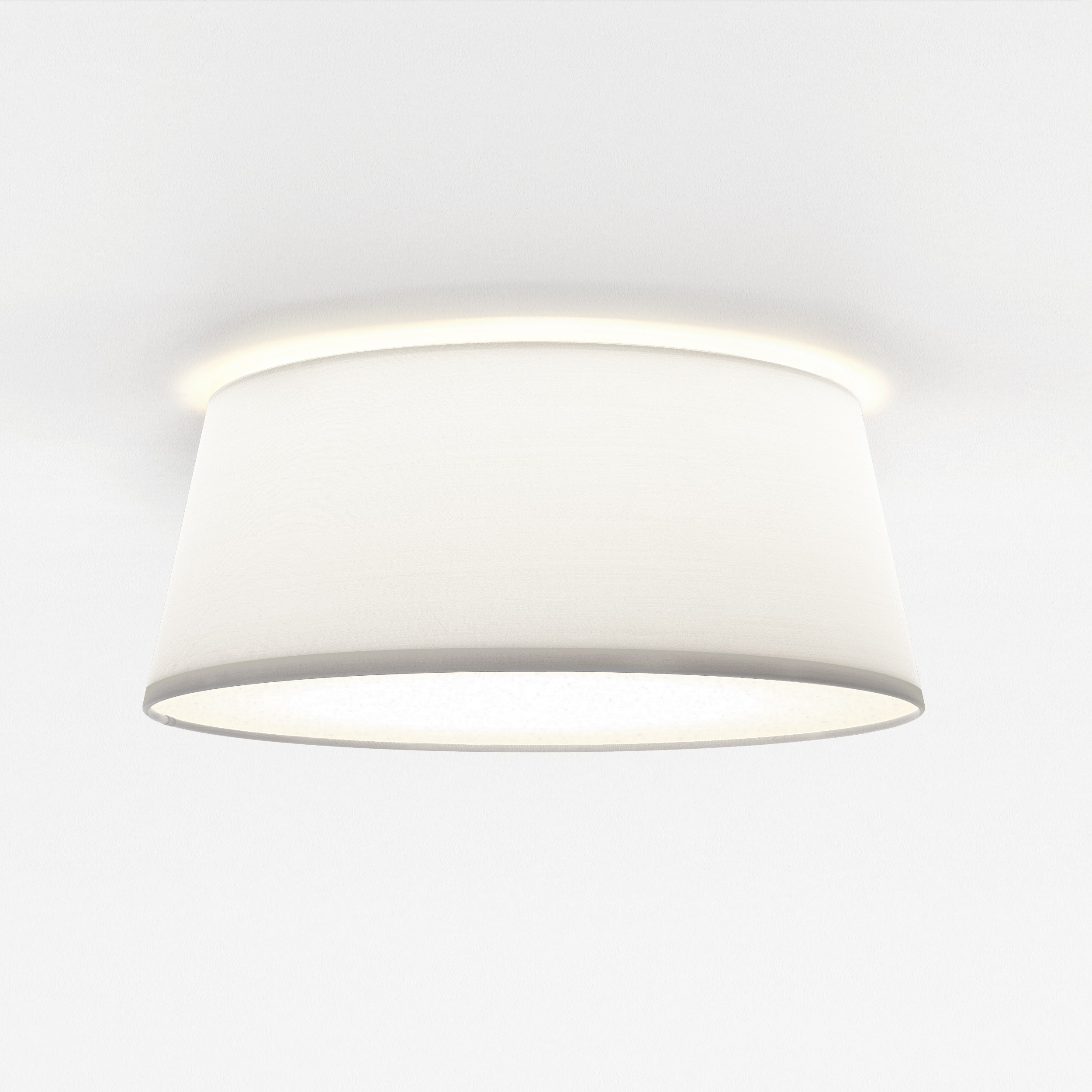 Astro Fife 330 Ceiling Light in White Fabric