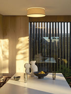 Astro Fife 430 Ceiling Light in Putty Fabric