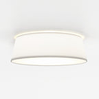 Astro Fife 430 Ceiling Light in White Fabric