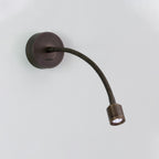 Astro Fosso Switched Reading Light in Bronze