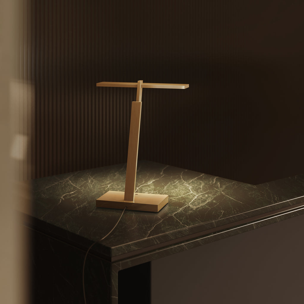 Astro Gerrit Table Lamp in Anodised Gold