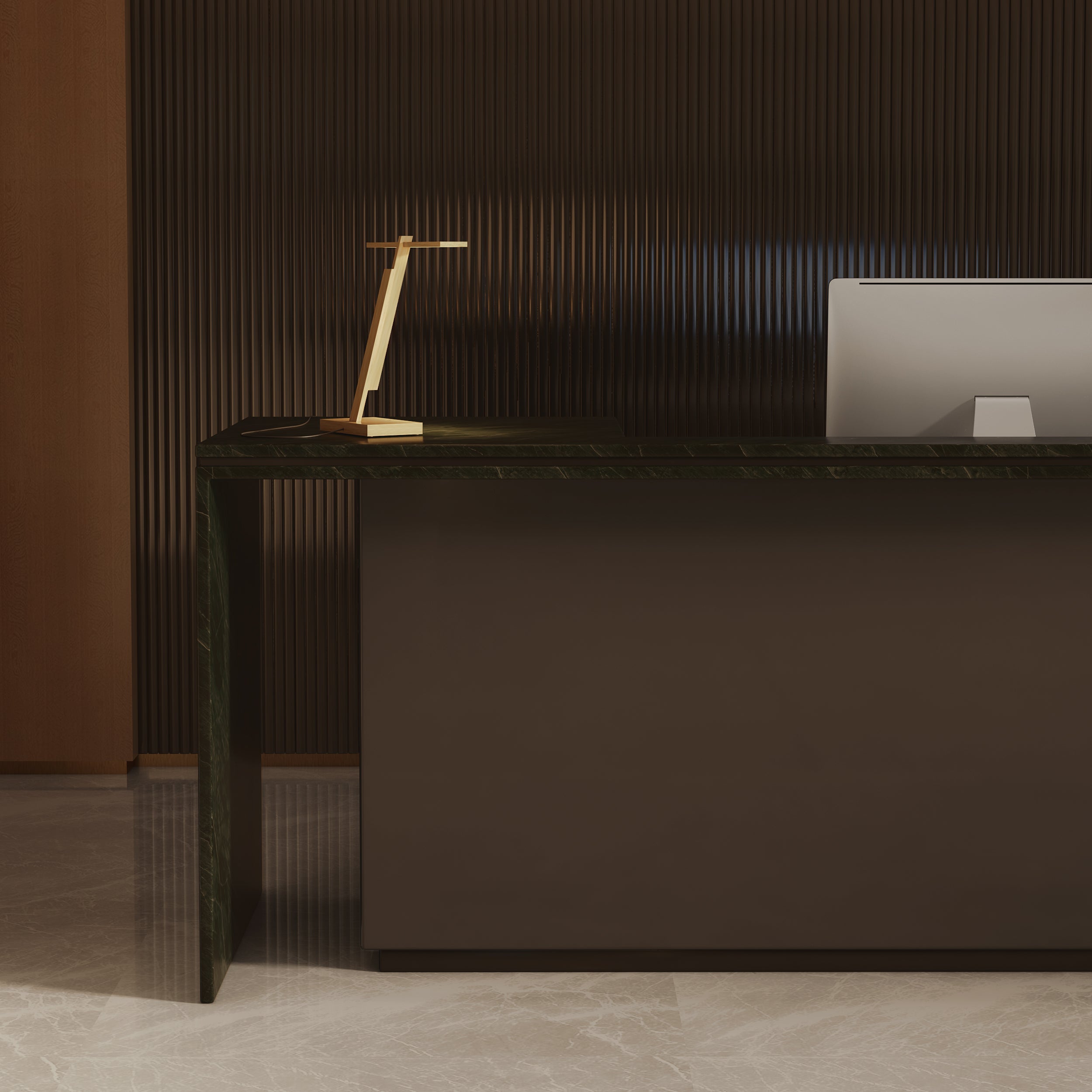 Astro Gerrit Table Lamp in Anodised Gold