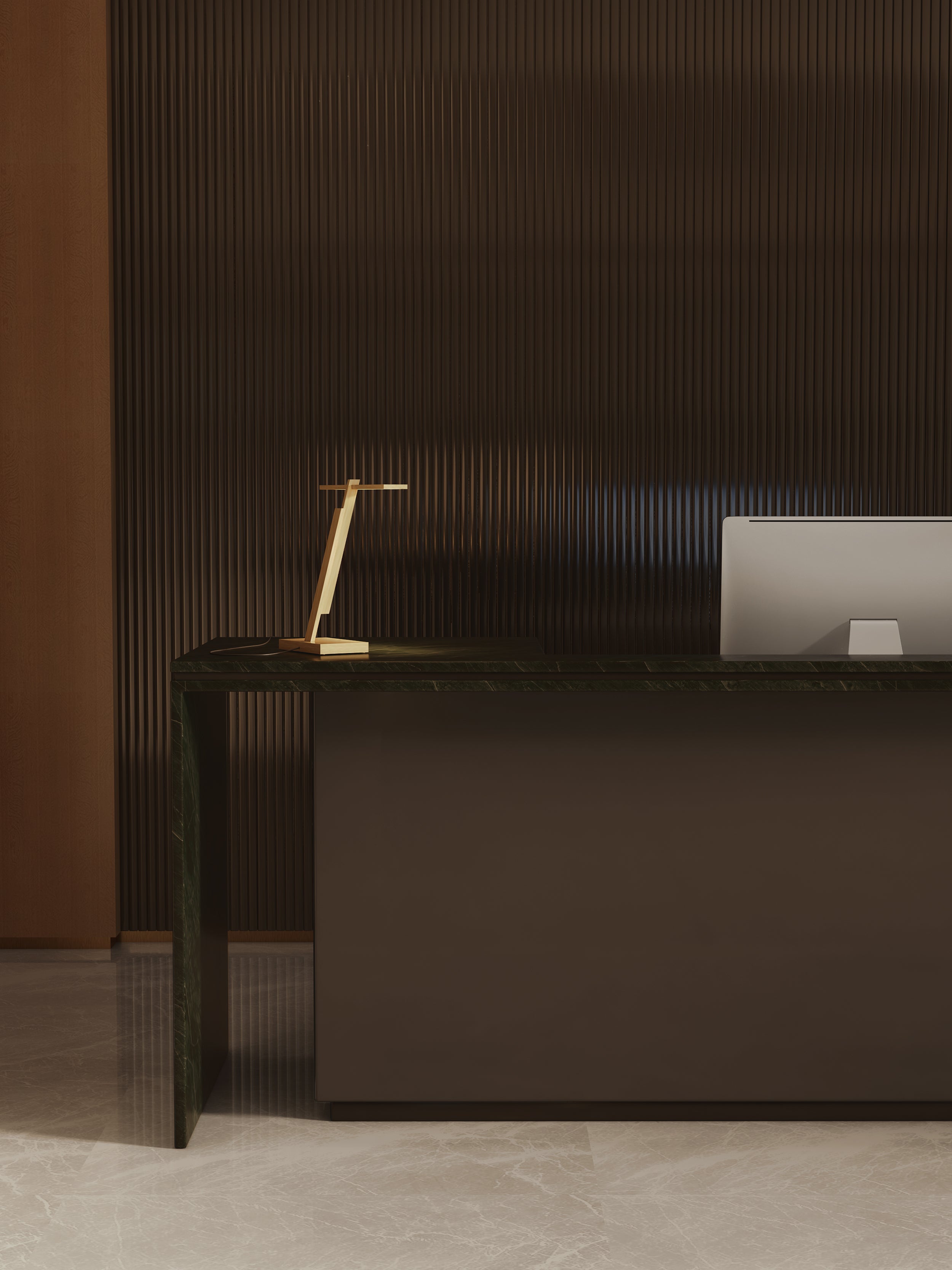 Astro Gerrit Table Lamp in Anodised Gold