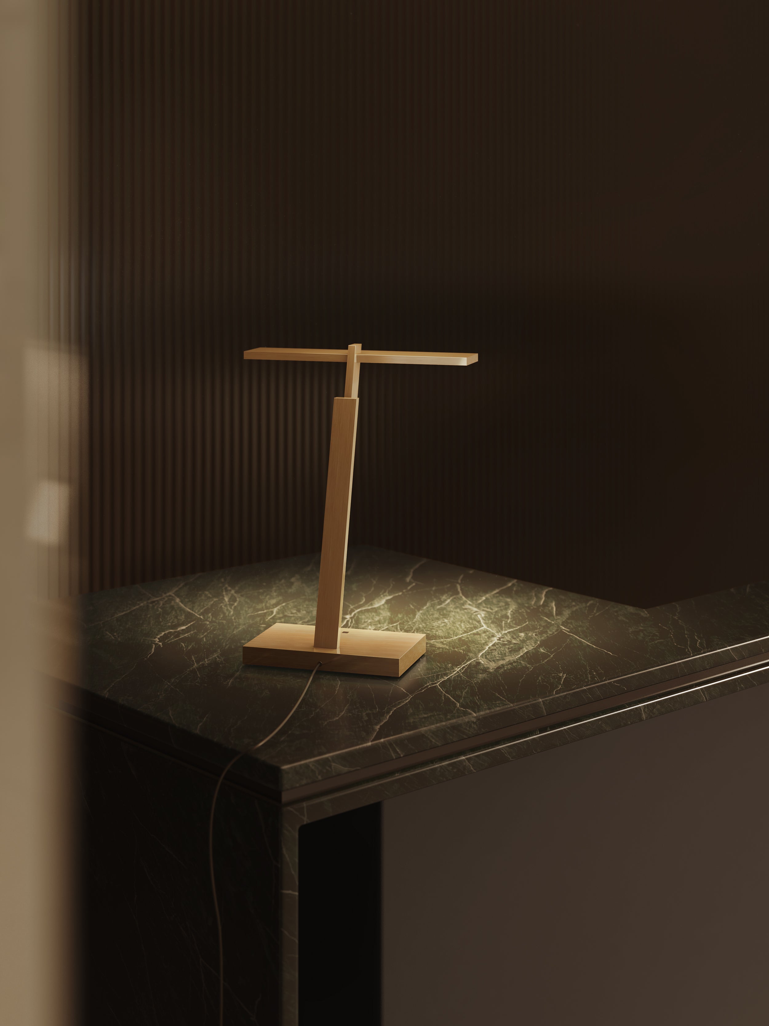 Astro Gerrit Table Lamp in Anodised Gold