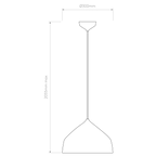 Astro Ginestra 300 Pendant Light in Matt White