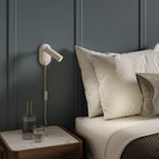 Astro Gio Reading Light in Matt White