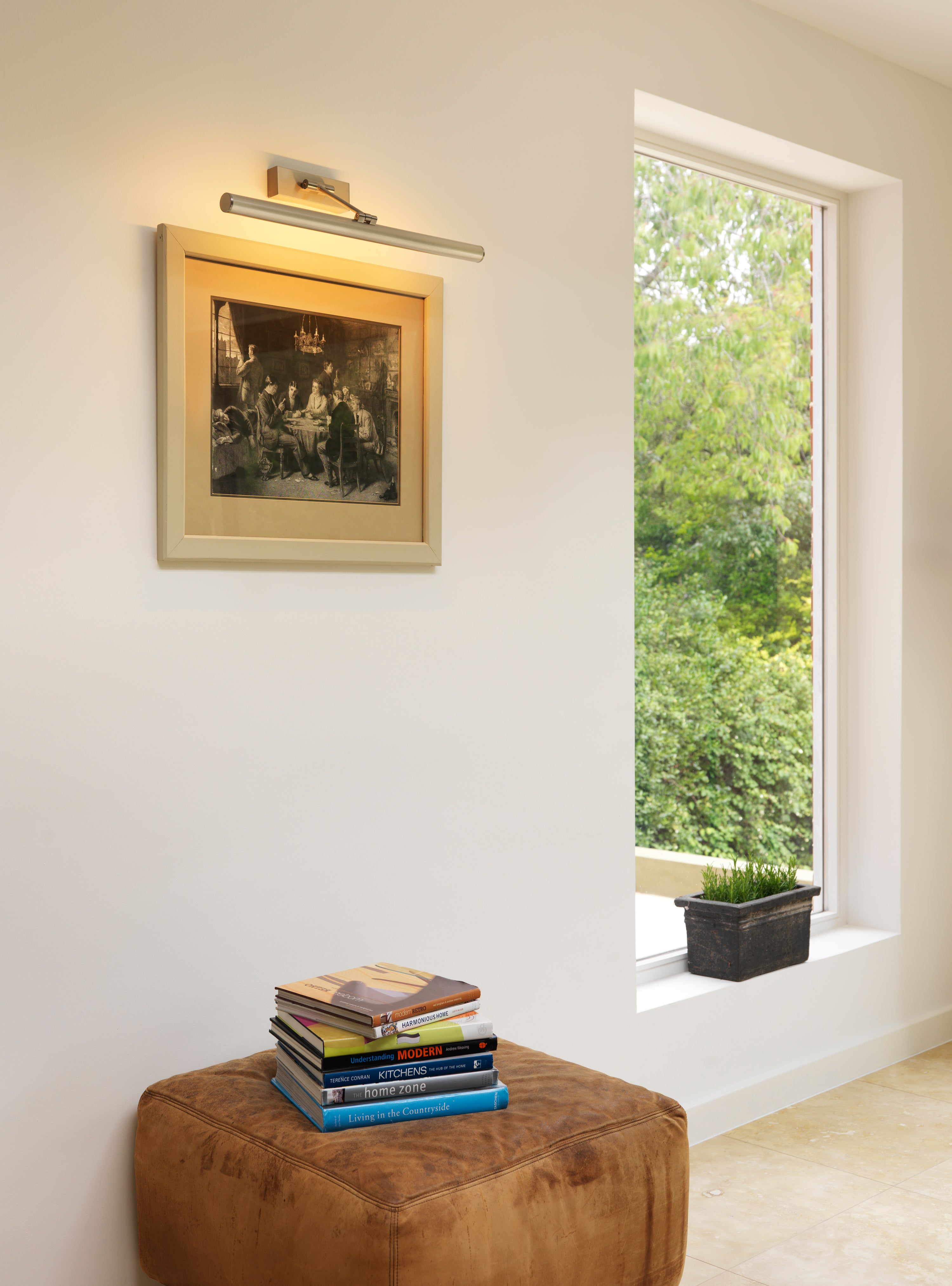 Astro Goya 460 Picture Light in Brushed Antique Brass