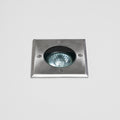Astro Gramos Square Outdoor Ground Light in Brushed Stainless Steel IP65
