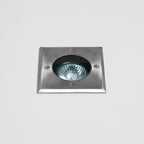 Astro Gramos Square Outdoor Ground Light in Brushed Stainless Steel IP65