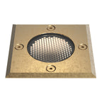 Astro Gramos Square Outdoor Ground Light in Solid Brass IP65