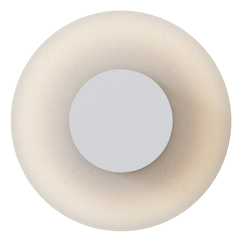 Astro Halftone 600 Wall Light in Matt White