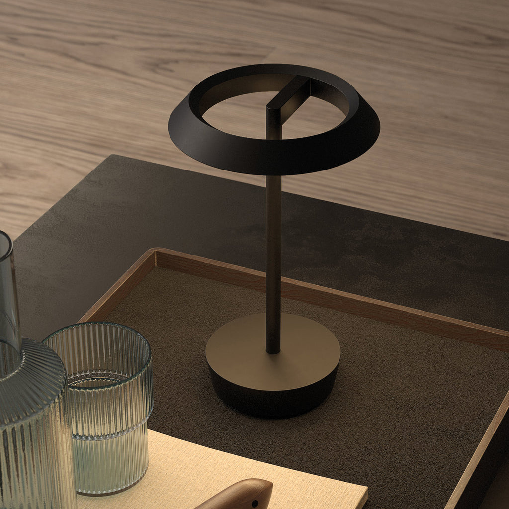 Astro Halo Portable Light in Matt Black