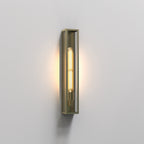 Astro Harvard 500 Outdoor Wall Light in Natural Brass