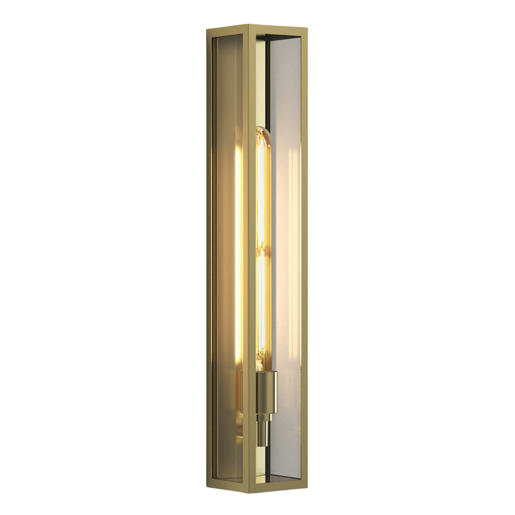 Astro Harvard 500 Outdoor Wall Light in Natural Brass