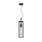 Astro Harvard Outdoor Pendant Light in Textured Black
