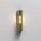 Astro Harvard Outdoor Wall Light in Natural Brass