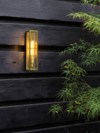Astro Harvard Outdoor Wall Light in Natural Brass