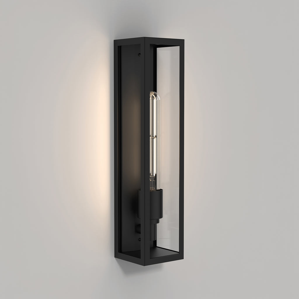 Astro Harvard Outdoor Wall Light in Textured Black