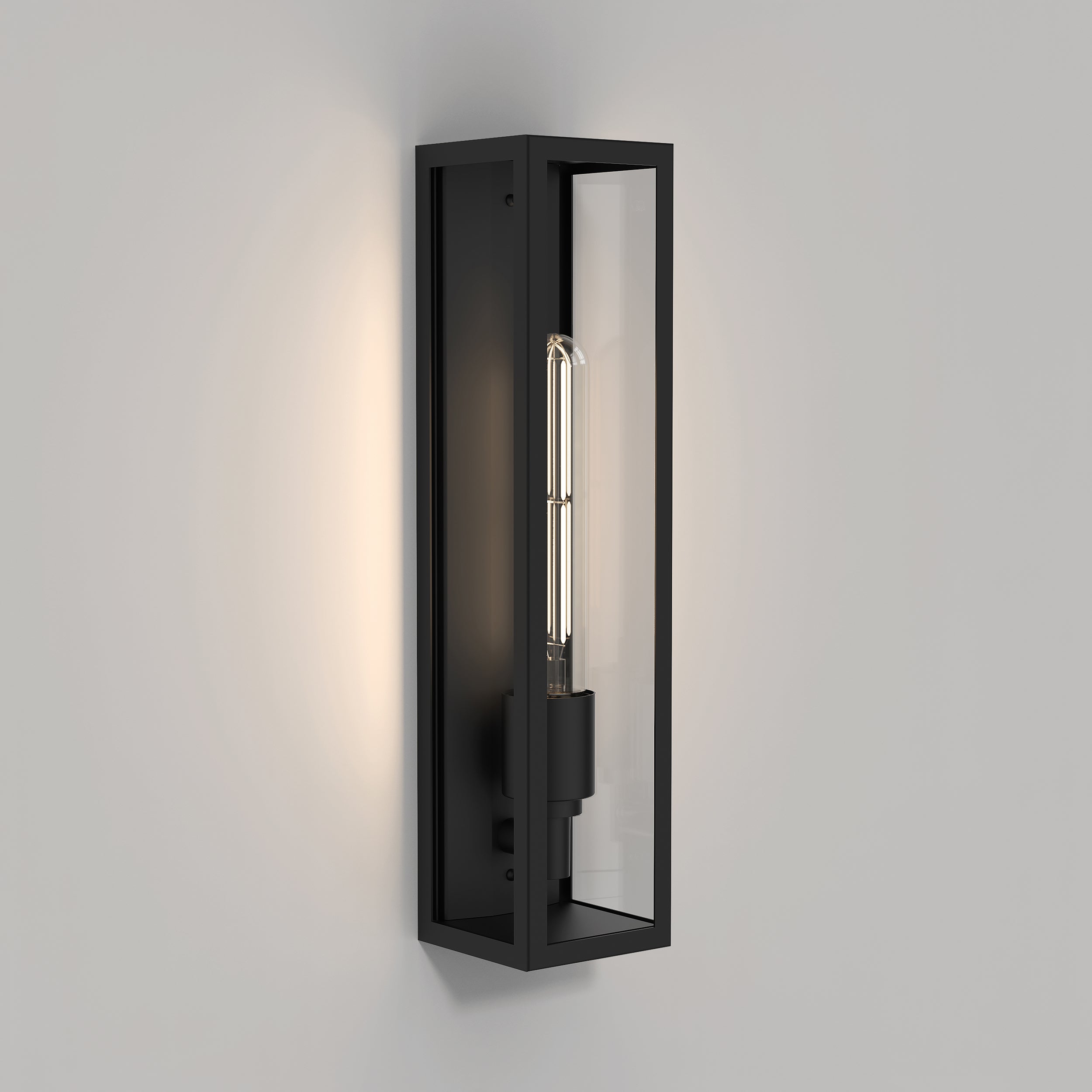 Astro Harvard Outdoor Wall Light in Textured Black