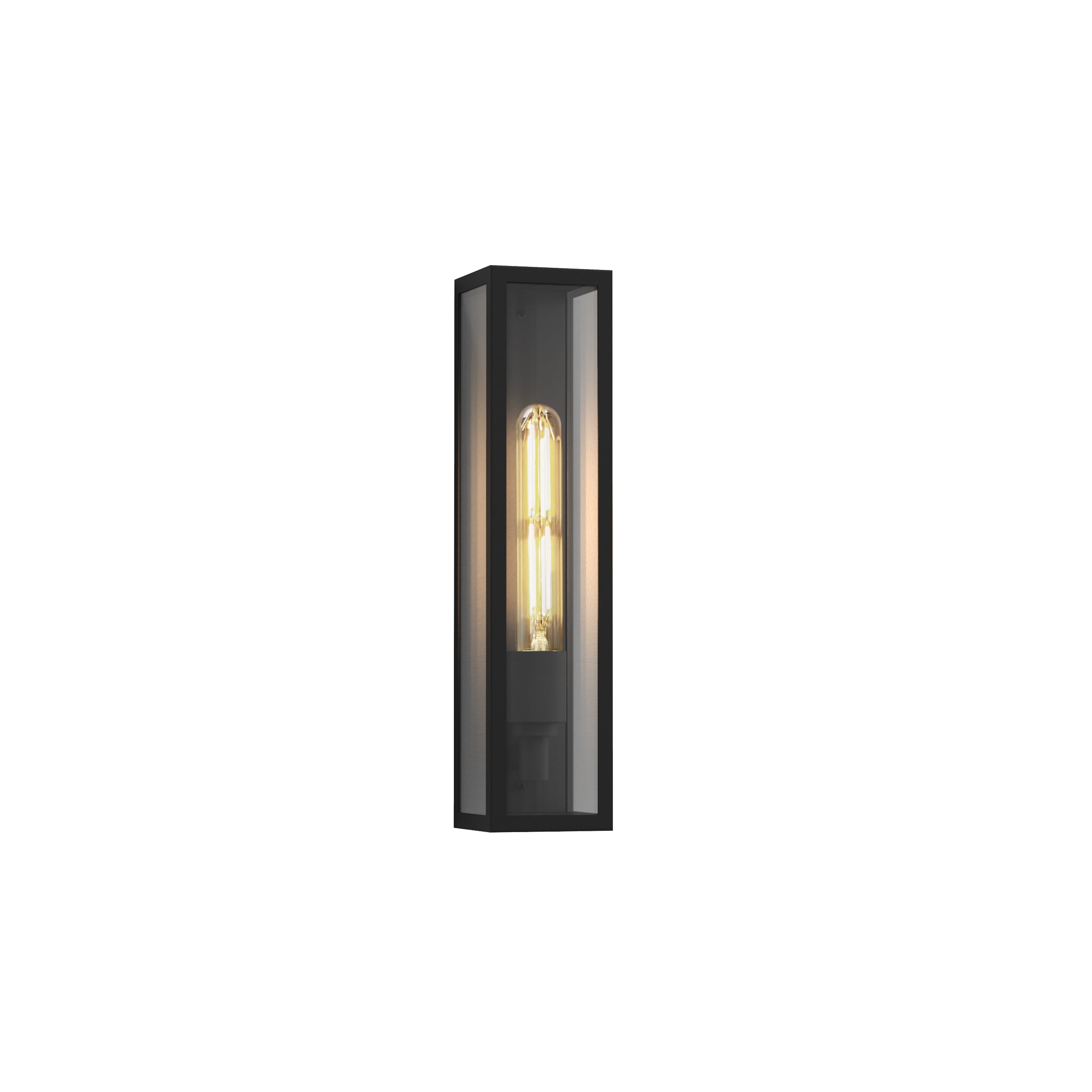 Astro Harvard Outdoor Wall Light in Textured Black
