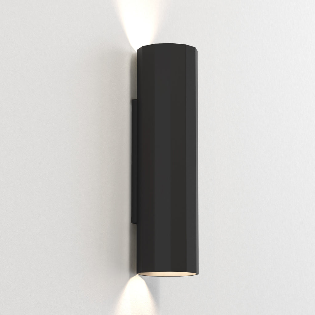 Astro Hashira 300 2 Light Wall Light in Matt Black