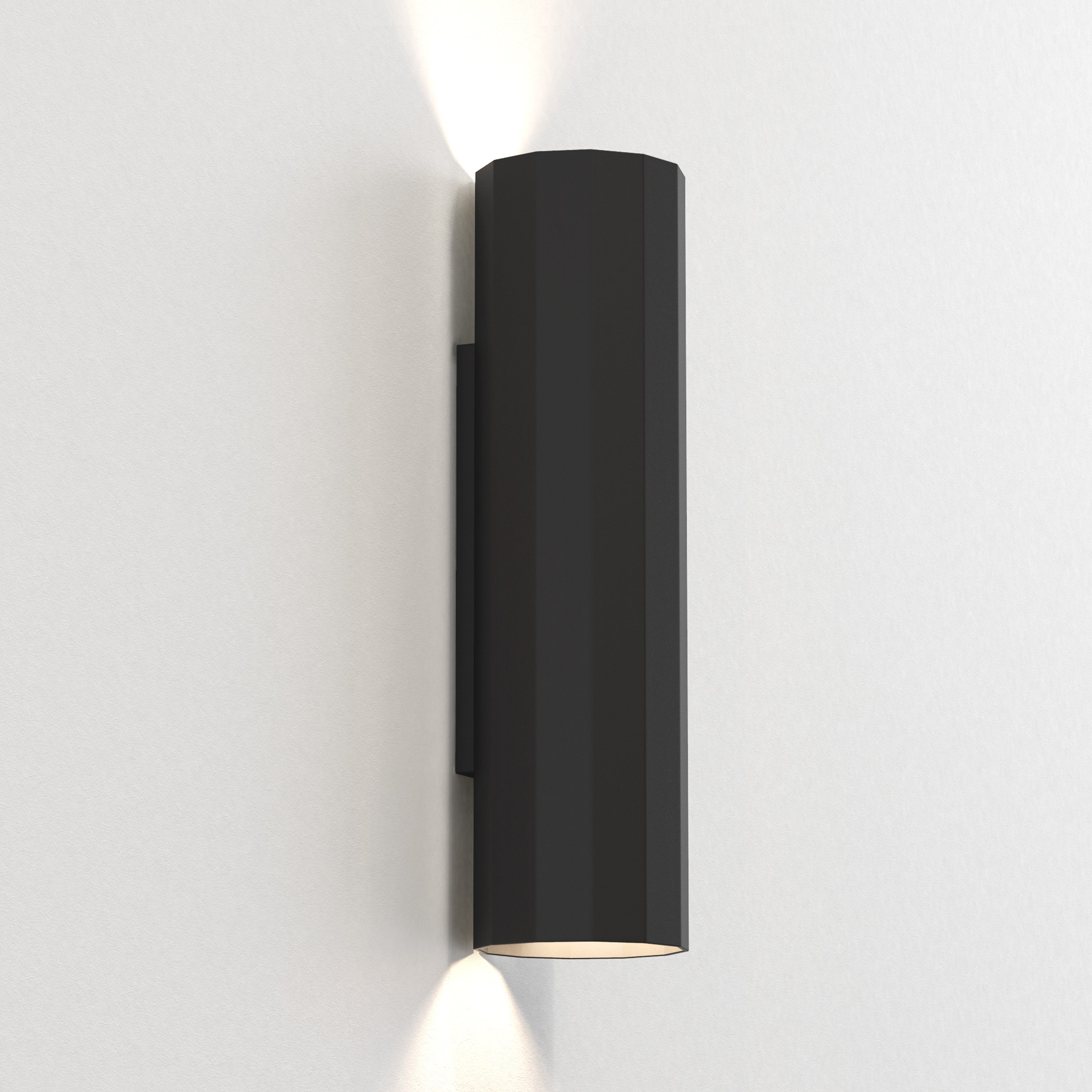 Astro Hashira 300 2 Light Wall Light in Matt Black