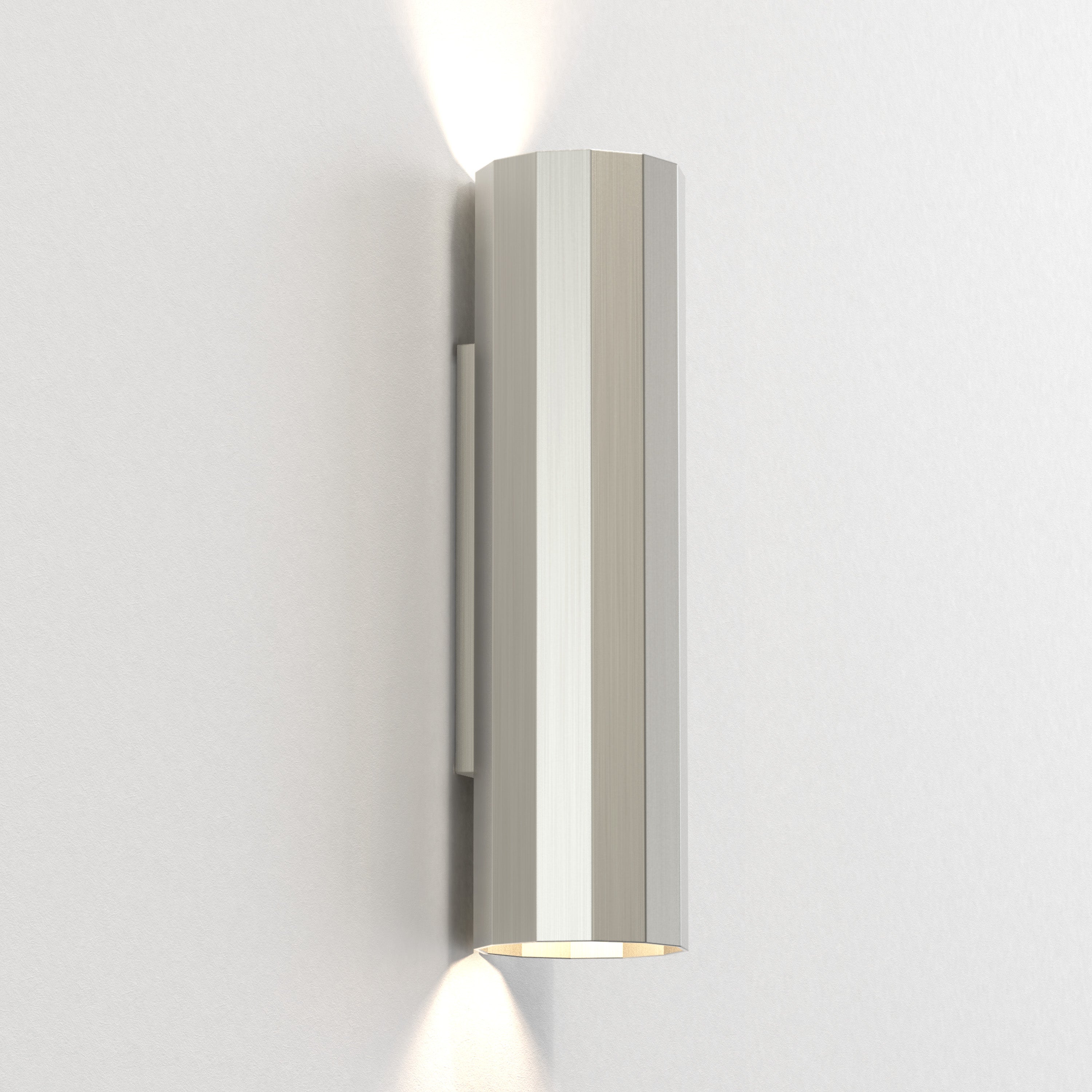 Astro Hashira 300 2 Light Wall Light in Matt Nickel