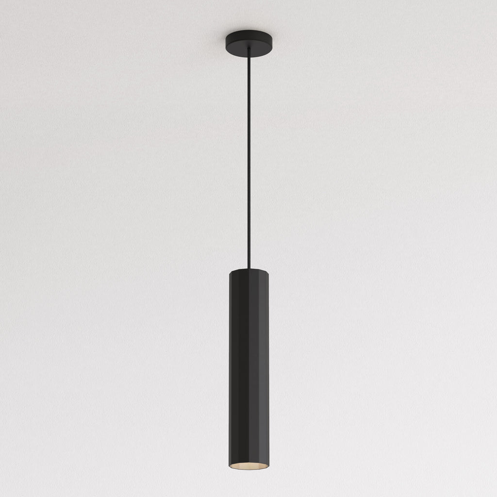 Astro Hashira Pendant Light in Matt Black