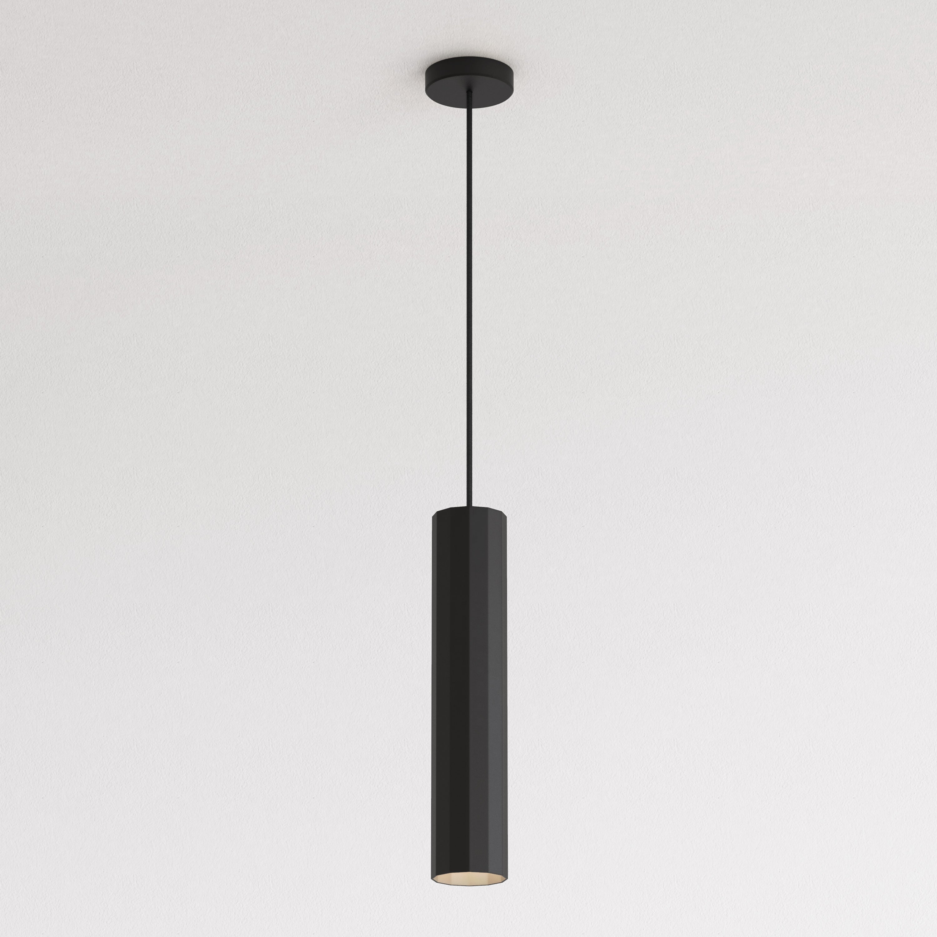 Astro Hashira Pendant Light in Matt Black