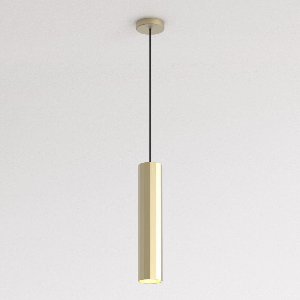 Astro Hashira Pendant Light in Matt Gold