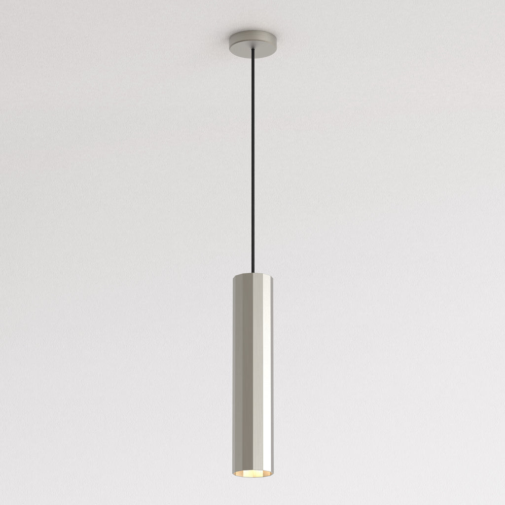 Astro Hashira Pendant Light in Matt Nickel
